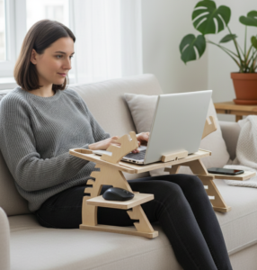 SUPPORT ORDINATEUR PORTABLE RAPPU