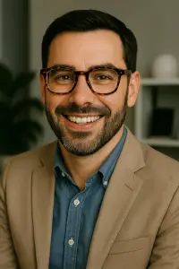 Lunettes anti lumière bleue BlueCat Screen - Homme, modèle "LEOPARD"