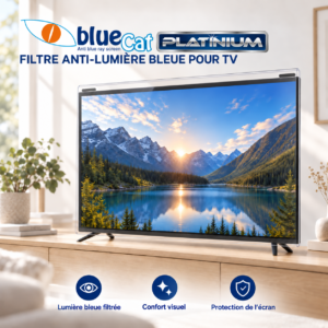 Protection d'écran BLUECAT PLATINUM  TV 32''  taille 735*440mm