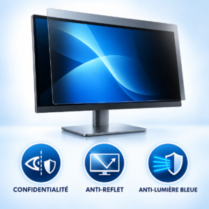 Filtre de confidentialité anti  lumière bleue BLUECAT PRIVACY pour Ordinateur sur mesure