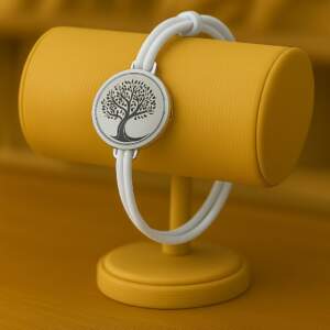 BRACELET ANTI ONDES CORDELETTE NEIGE