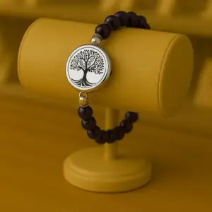 Bracelet Anti-Ondes & Scalaire Améthyste