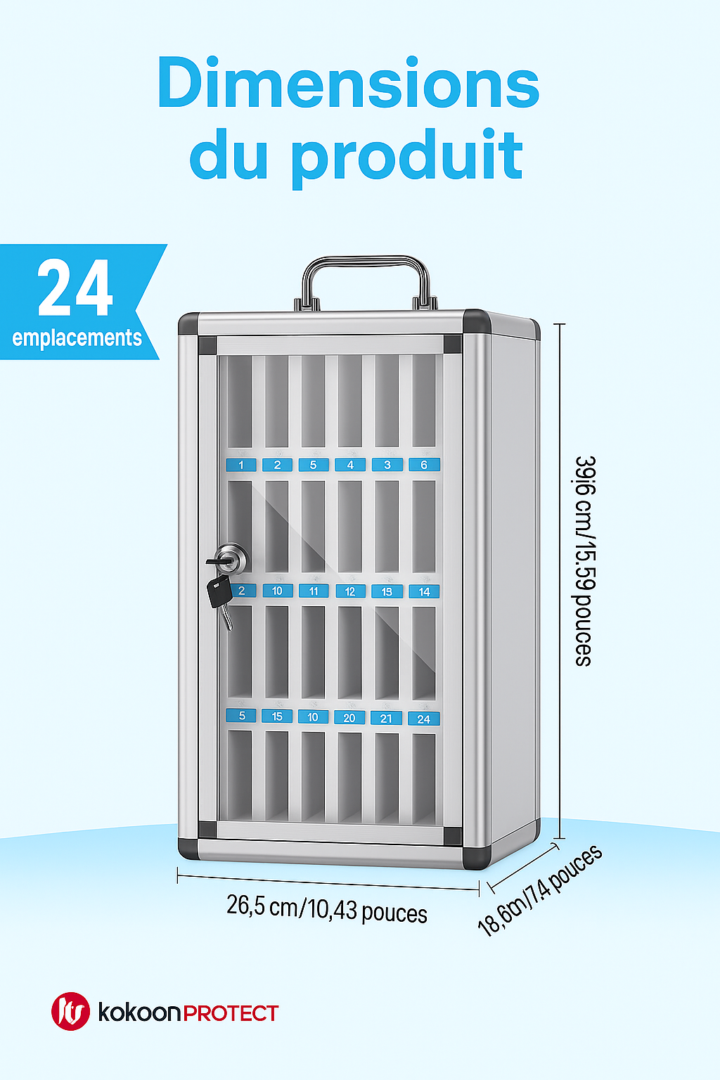 CASIERS SMARTPHONE 5 24 CASES